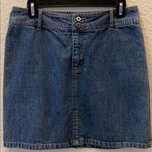 Fossil Jean Skirt Sz 4